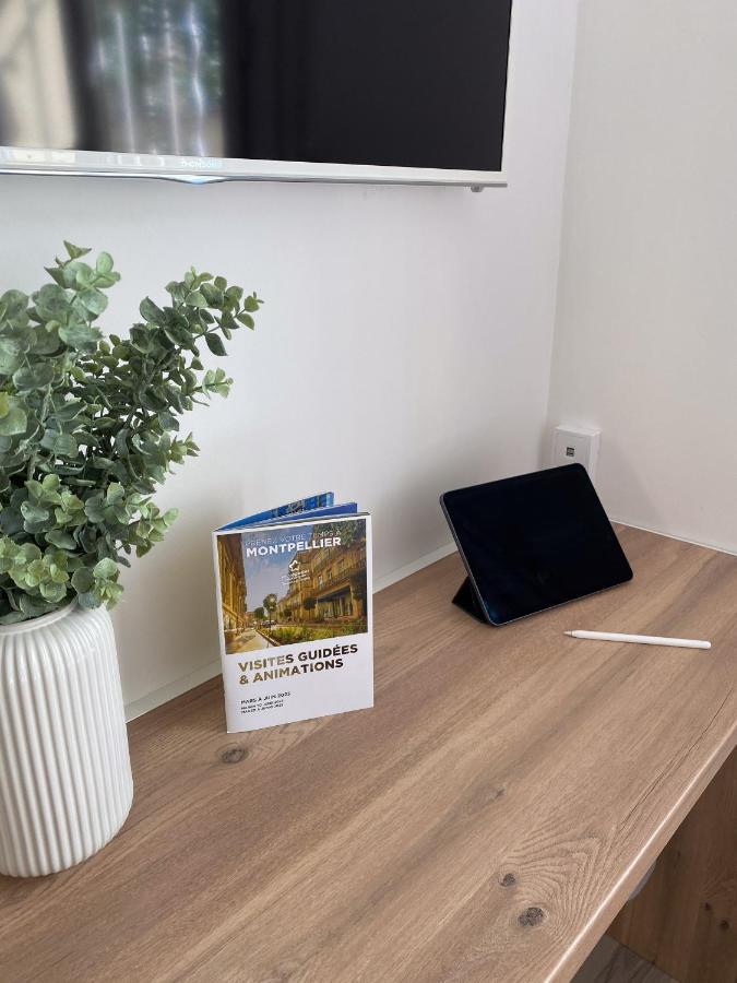 Chambre Climatisee Lit Double Dans Villa - Proche Centre Tramway 몽펠리에 외부 사진